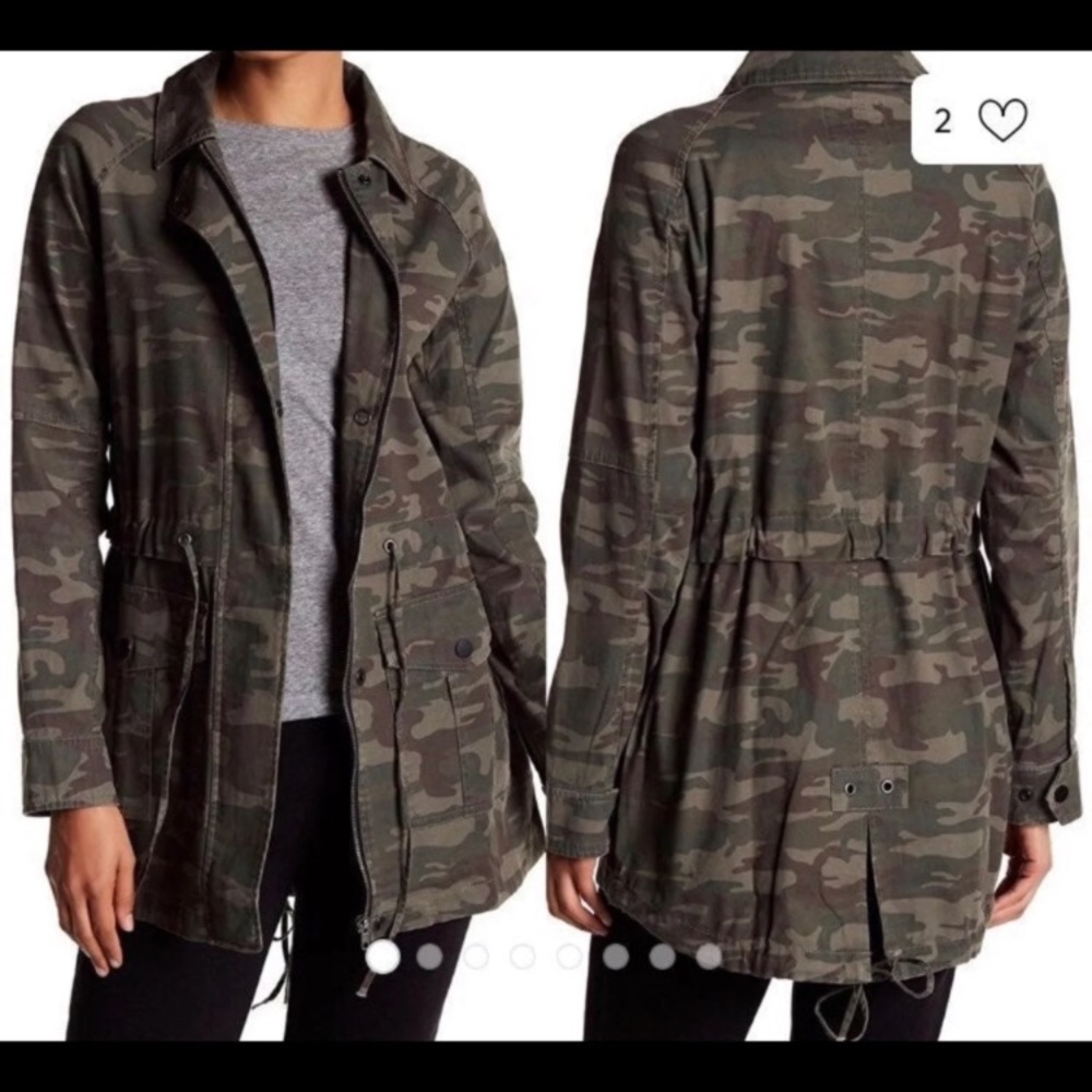 NWT sanctuary field camo anorak Jacket, Medium